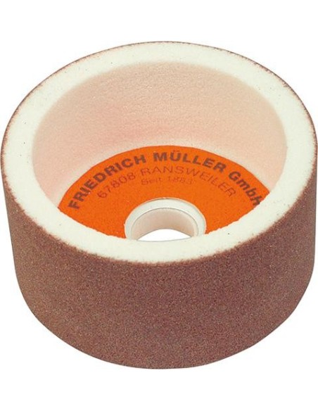 Muela de copa corindón puro 100x50x20mm K80 Müller