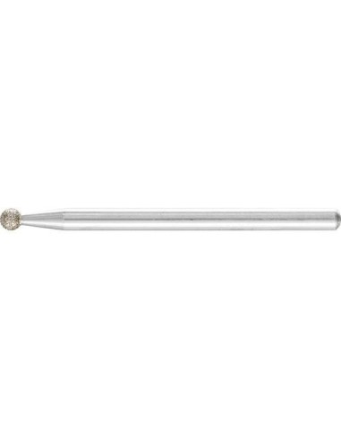 Barrita abrasiva diamanteD126 esférico 3x3mm Pferd