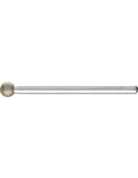 Barrita abrasiva diamanteD126 esférico 5x3mm Pferd
