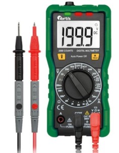 Multímetro digital 0,1 mV-600V FORTIS
