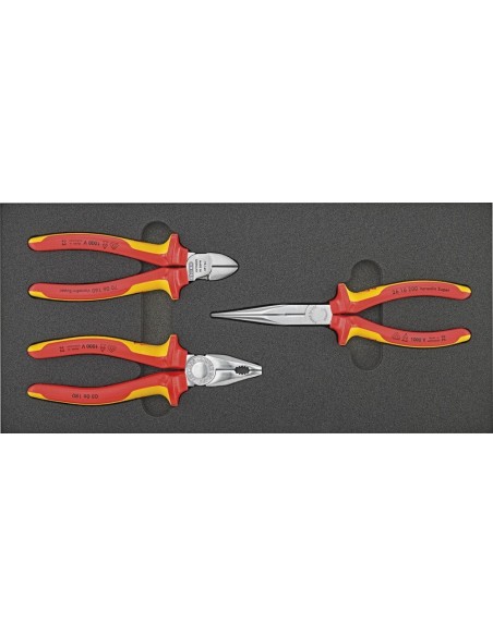 Módulo hta 1/3 tenazas VDE Knipex