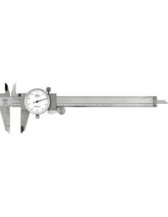 Pie rey reloj comparador 150mm 0,01mm MAHR
