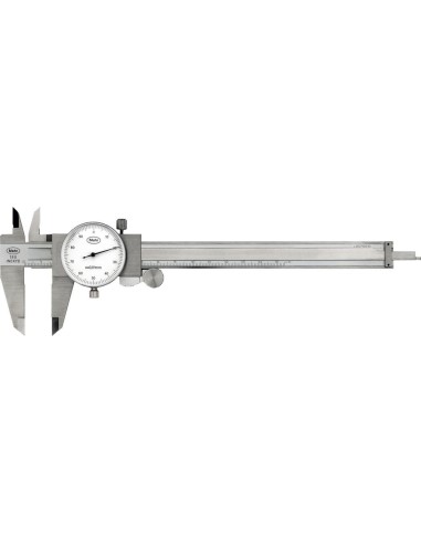 Pie rey reloj comparador 150mm 0,01mm MAHR