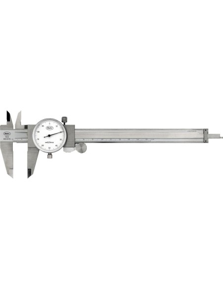 Pie rey reloj comparador 150mm 0,01mm MAHR