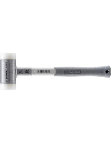 Martillo nylon SUPERCRAFT50mm sin contragolpe con mango 3 componentes HALDER