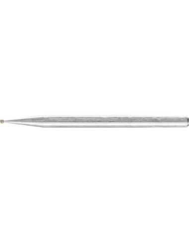 Barrita abrasiva diamanteD126 esférico 1x3mm Pferd