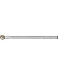 Barrita abrasiva diamanteD126 esférico 4x3mm Pferd
