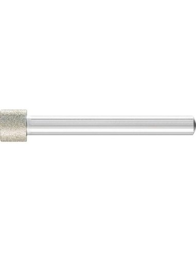 Barrita abrasiva diamanteD126 cilíndrico 10x8x6mm Pferd