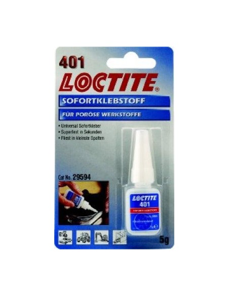 LOCTITE 401 BO5G DE Pegamento instantáneo Henkel