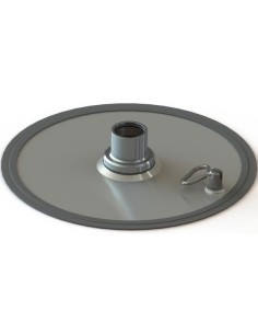 PLATO SEGUIDOR ALTO RENDIMIENTO, BIDÓN 185 KG, 550 - 590 MM, BOMBA DE PISTÓN PM80 - 200:1