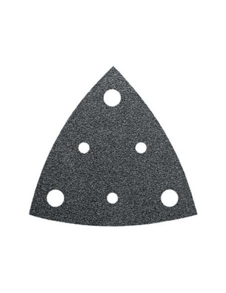 Hoja de lija triangular perforado, 80mm K40 Fein U.E.  5 unidades