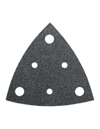 Hoja de lija triangular perforado, 80mm K80 Fein U.E.  5 unidades
