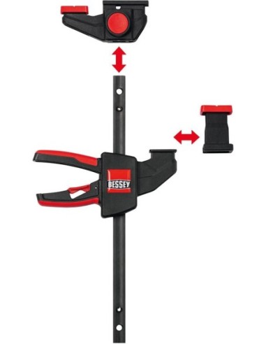 Sargento monomanual 150x60mm / 120-310mm 2 unidad BESSEY