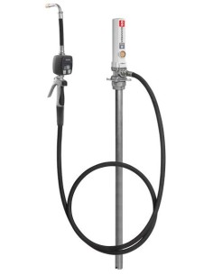 PAQUETE ESTACIONARIO DE BOMBA NEUMÁTICA PUMPMASTER 2 - 3:1 PARA ACEITE CON PISTOLA CONTADORA, BIDÓN 205 L