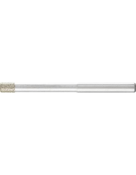 Barrita abrasiva diamanteD126 cilíndrico 3x4x3mm Pferd