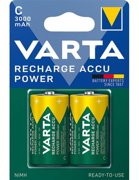 Batería recargable batería C 3000mAh VARTA
