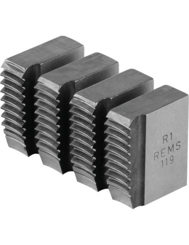 Cojinetes de terraja R 1 Rems rosca de tubo R cónica derecha ISO 7-1, EN 10226