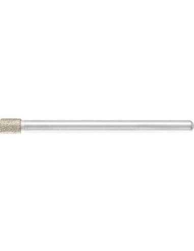 Barrita abrasiva diamanteD126 cilíndrico 4x5x3mm Pferd