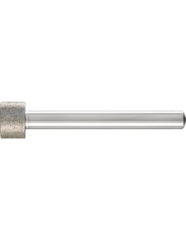 Barrita abrasiva diamanteD126 cilíndrico 12x8x6mm Pferd