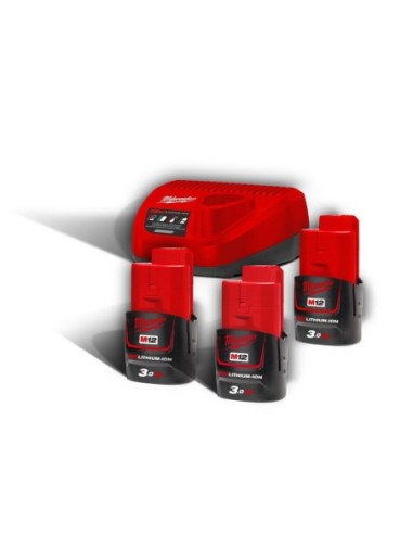 MILWAUKEE 4933459207 Pack NRG M12 M12 NRG-303
