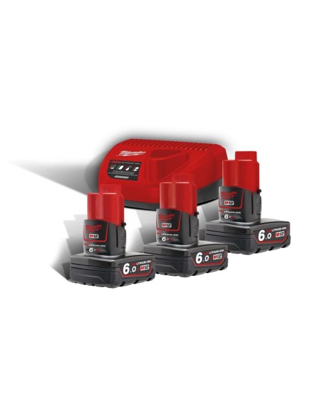 MILWAUKEE 4933459208 Pack NRG M12 M12 NRG-603