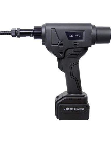 Remachadora p/tuerca rem.ciego a batería GO-RN 2 maletín 2Ah 36W 2x bat.y cargador M8-12 Goebel