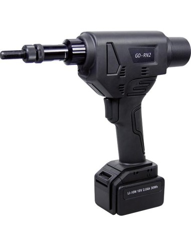 Remachadora p/tuerca rem.ciego a batería GO-RN 2 maletín 2Ah 36W 2x bat.y cargador M8-12 Goebel