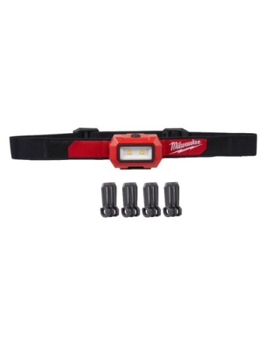 MILWAUKEE 4933471286 Linterna frontal con pilas alcalinas - HL2-LED