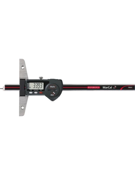 Pie de rey de profundidaddigital 30EWR IP67 300mm con datos MAHR