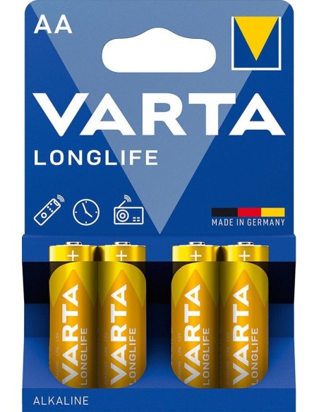 Pila LONGLIFE VARTA AA blíster de 4