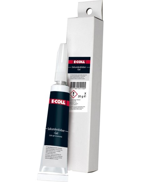 Pegamento instantáneo en gel 20g E-COLL