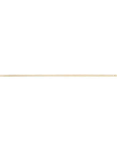 Palo escoba cabezal redondo madera Ø24x1400mm