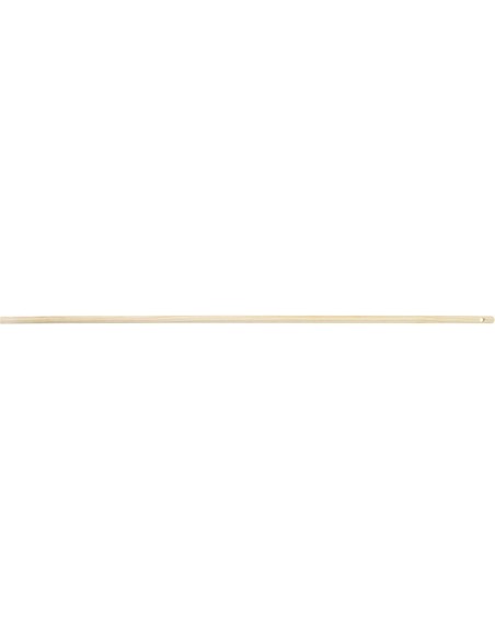 Palo escoba cabezal redondo madera Ø24x1400mm