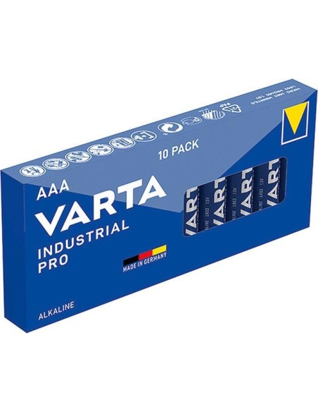Pila industrial Pro AAA cartón de 700 unidades VARTA