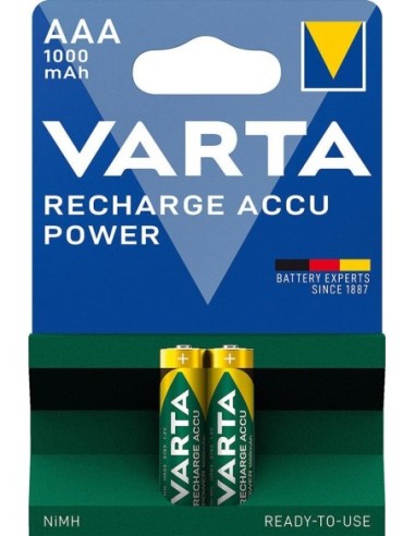 Batería recargable batería AAA 1000mAh VARTA
