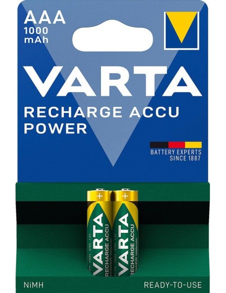 Batería recargable batería AAA 1000mAh VARTA