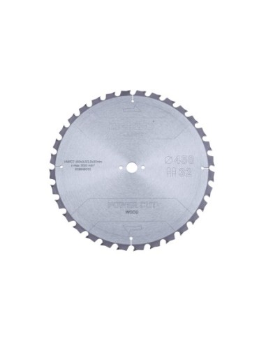 Hoja de sierra power cut wood - classic, 450x3,5/2,5x30 Z32 TZ 15° (628648000)