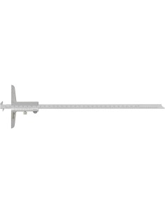 Pie de rey de profundidadc/ 2 patas y superficies de medición doble 300mm FORTIS