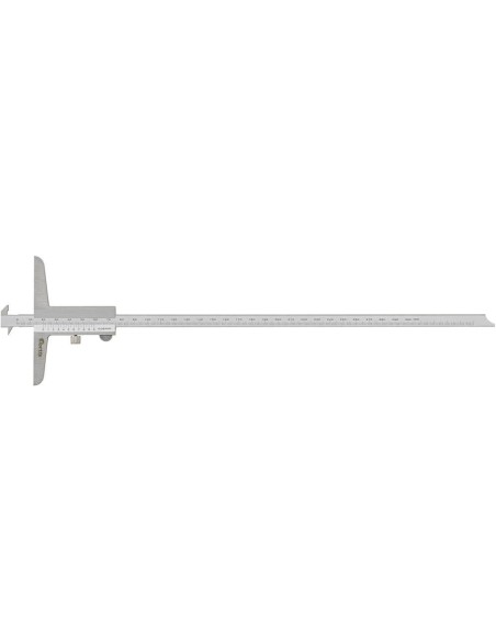 Pie de rey de profundidadc/ 2 patas y superficies de medición doble 300mm FORTIS