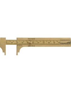 Pie de rey pequeño latón 100mm rebajado FORTIS