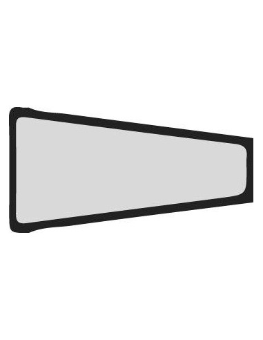 Lima abrasiva de corindónpuro forma cuchilla 25x3/1x100mm fino Müller