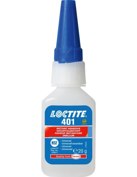 Pegamento instantáneo LOCTITE 401 bote 20g Henkel