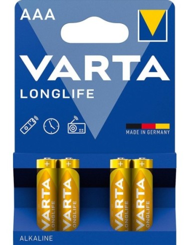 Pila LONGLIFE VARTA AAA blíster de 4