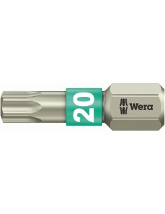 Punta inoxidable 1/4 DIN3126C6,3 T20x25mm Wera
