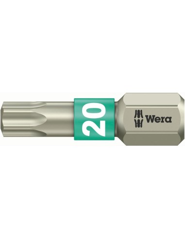 Punta inoxidable 1/4 DIN3126C6,3 T20x25mm Wera