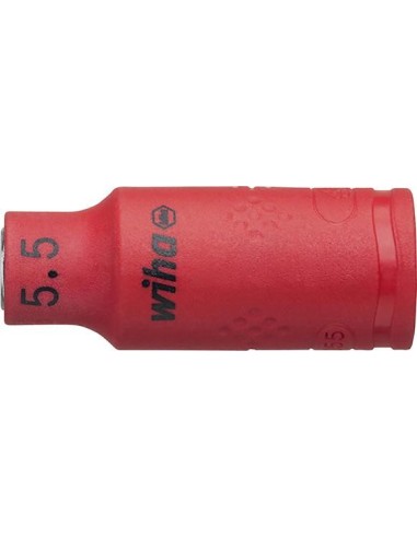 Pieza llave de vaso hexagonal 1/4 5,5mm VDE Wiha