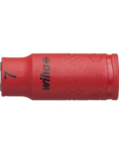 Pieza llave de vaso hexagonal 1/4 7mm VDE Wiha