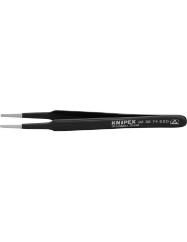 Pinza ESD redonda 120mm 2mm negro KNIPEX