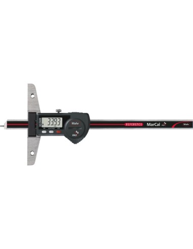 Pie de rey de profundidaddigital 30EWR IP67 500mm con datos MAHR