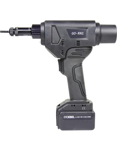 Remachadora p/tuerca rem.ciego a batería GO-RN 1 en maletín 2Ah 36W 2x baty cargador M3-8 Goebel
